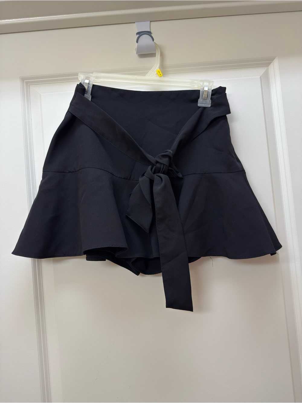 Zara Black Women's Skirt with Branded Waist Label